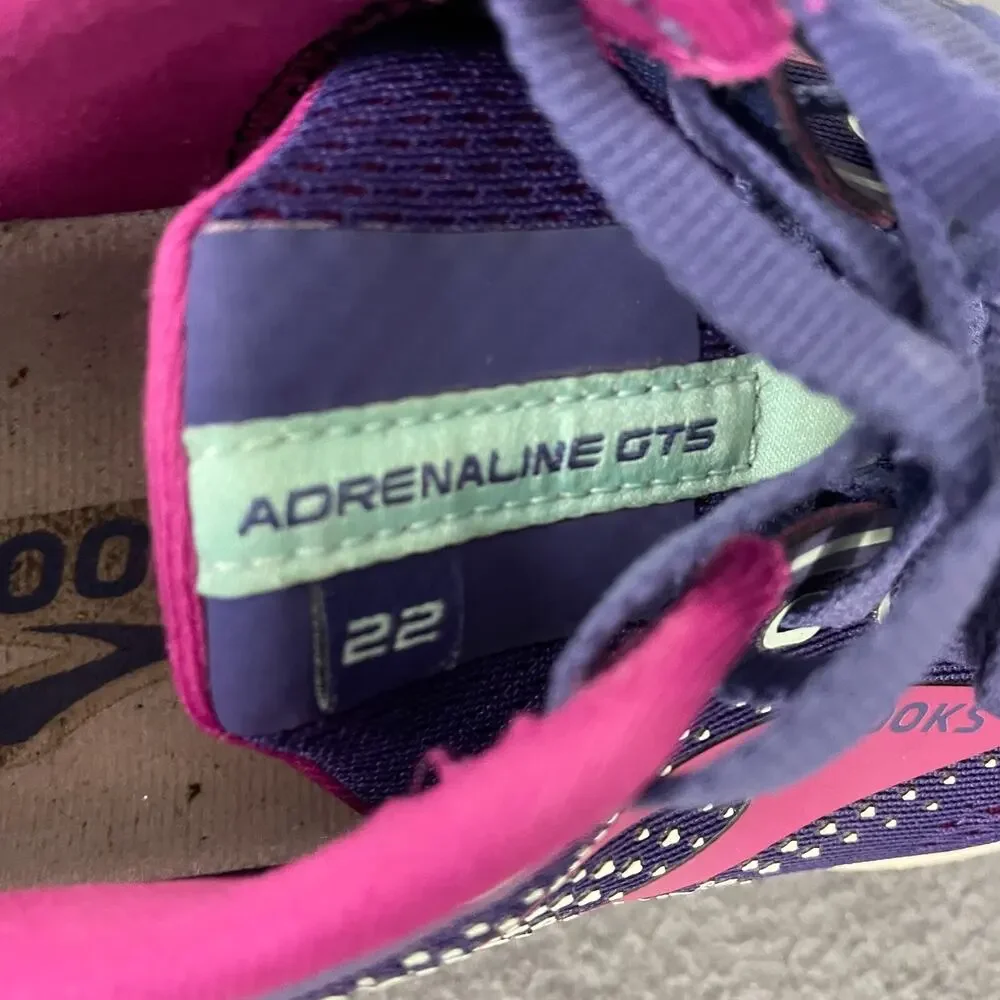 Brooks Adrenaline GTS 22 1203531B403 Sneakers Women's US 8 Purple Running Shoes - Picture 14 of 15